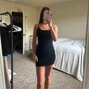 Black Windsor homecoming dress